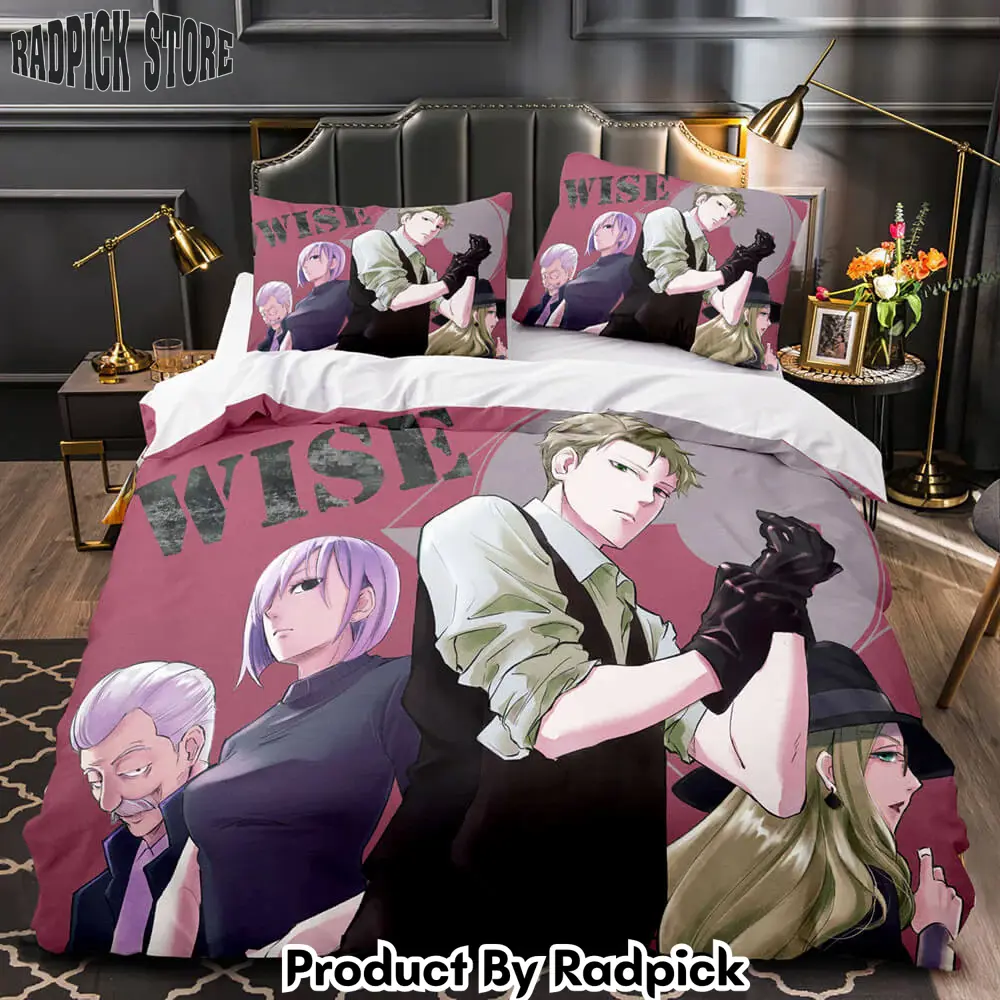 Spy x family bedding set quilt duvet cover bed sheet sets for kids gifts  rp0427754